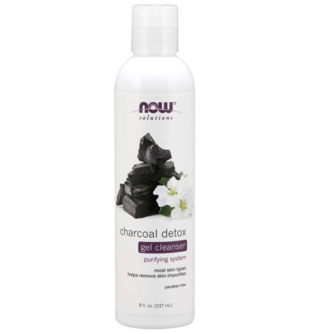 Gel Nettoyant Détoxifiant au Charbon De Bois, 237 ml