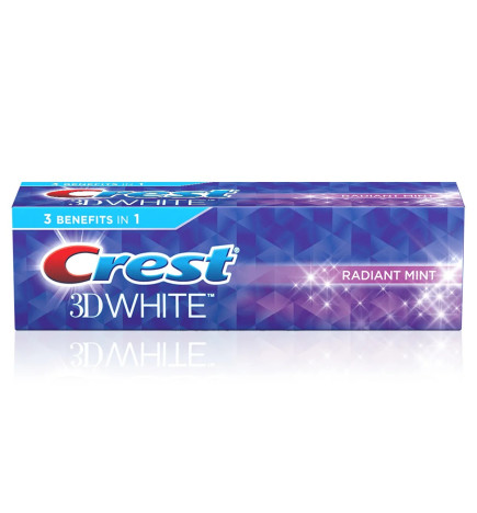 3D White Toothpaste - Radiant Mint 153g