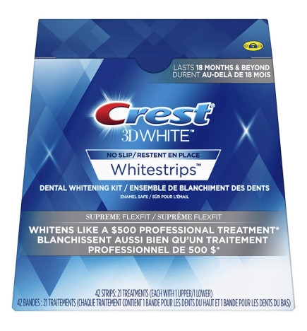 Whitestrips Supreme Flexfit Treatments, 21 Treatments CREST 3D WHITE