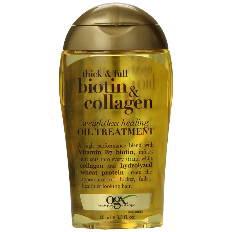 Thick & Full Biotin & Collagen Wightless Healing Oil Treatment Thick & Full Biotin & Collagen Wightless Healing Oil Treatment