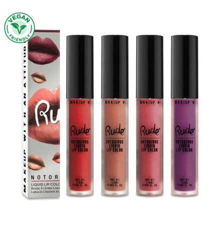 Notorious Liquid Lip Color - Rude Cosmetics