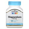 Magnesium 250 mg - 110 Tablets | 21st Century HealthCare