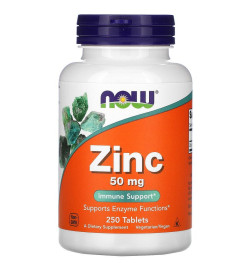 Zinc 50 mg Tablets | NOW Foods