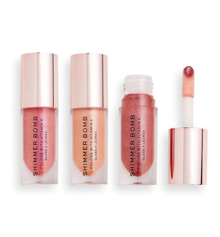 Makeup Revolution - Lévres - Shimmer Bomb Lip Gloss - Makeup Revolu...