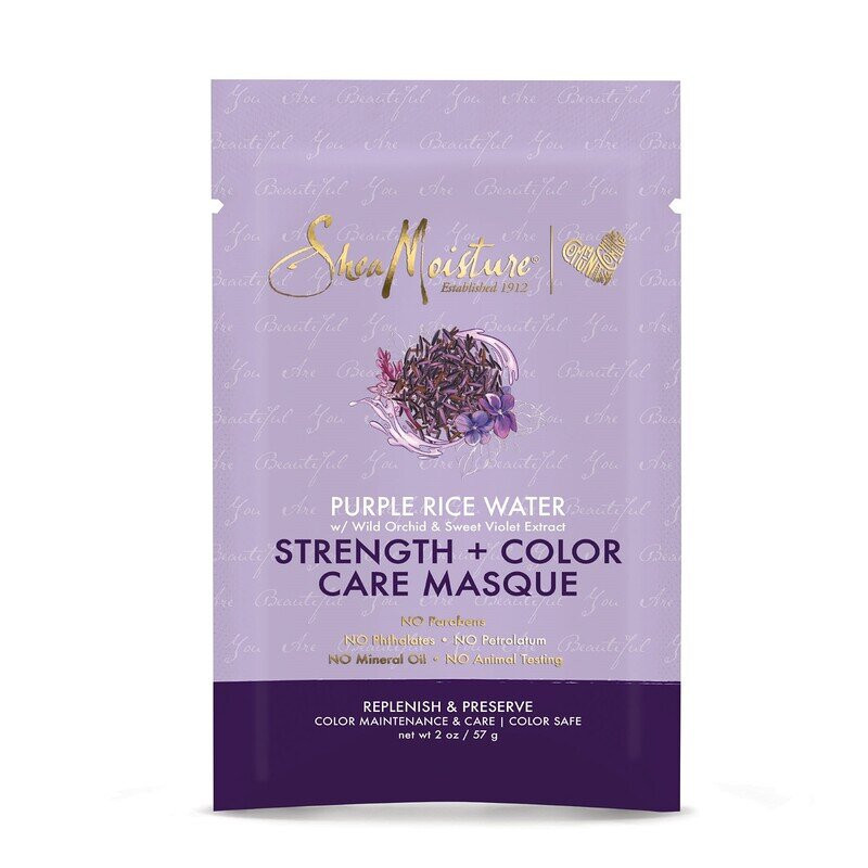 Purple Rice Water Strength & Color Care Masque - Shea Moisture