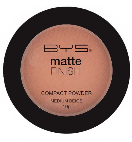  Matte Compact Powder Sand Beige - BYS COSMETICS