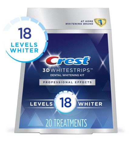 CREST - Soins - Whitestrips Professional White Levels 18 Whiter