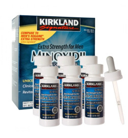L’original MINOXIDIL 5% Kirkland Signature - 6 Bouteilles de 60ml - Traitement de 6 mois