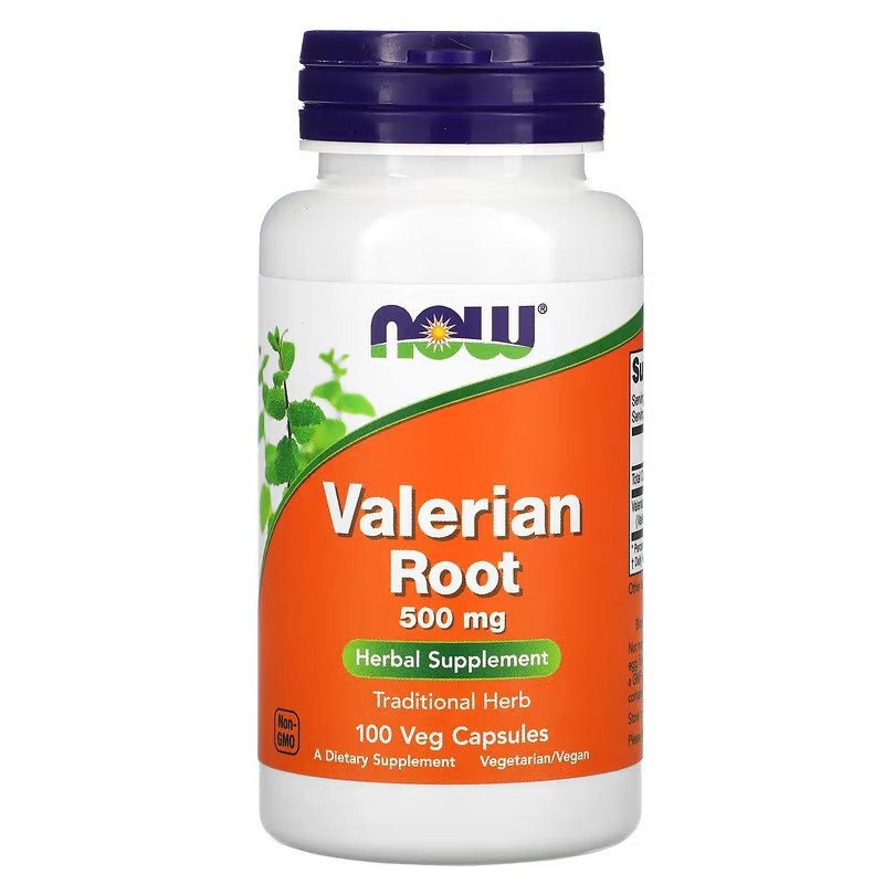 Valerian Root 500 mg,100 Count - Now Foods