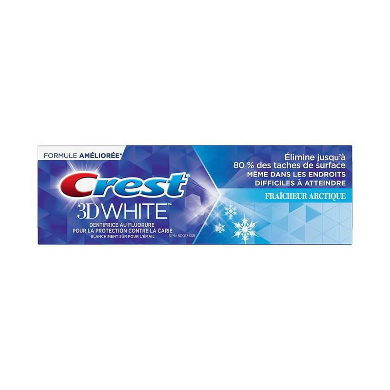 Crest 3D White Arctic Fresh Whitening Toothpaste 135ml