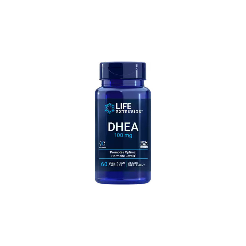 DHEA, 100 mg, 60 vegetarian capsules
