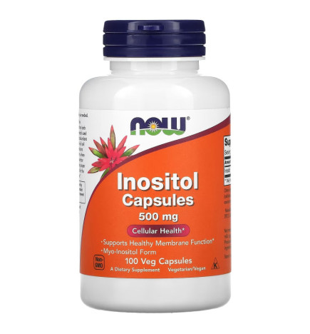 NOW FOODS - Compléments alimentaires  - Capsules d'inositol, 500 mg...