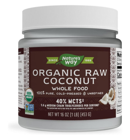 NATURE'S WAY - Accueil - Organic Raw Coconut, Organic Whole Food, 4...