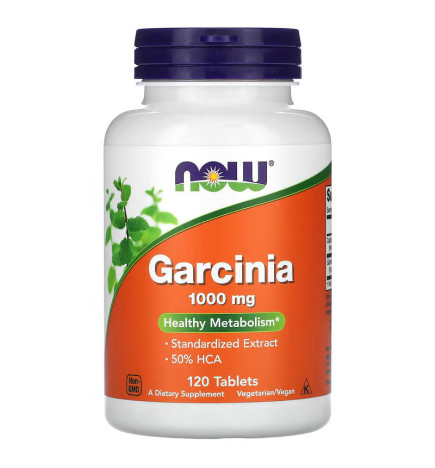 NOW FOODS - Accueil - Garcinia, 1000 mg, 120 comprimés