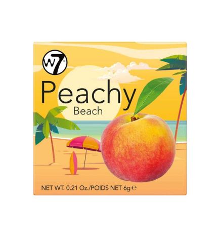 Peachy beach - Powder Blush The Boxed Blusher - W7