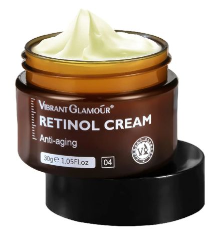 Retinol Cream, Crème Visage Anti-Âge - 30g - Vibrant Glamour