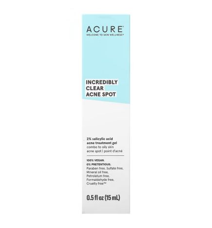 Incredibly Clear Acne Spot, 0.5 fl oz (15 ml) - Acure