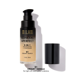 MILANI - Fond de Teint - CONCEAL + PERFECT 2-IN-1 FOUNDATION