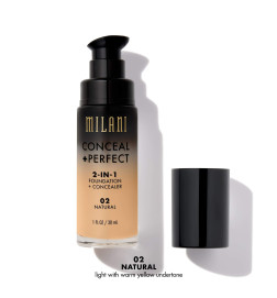 MILANI - Fond de Teint - CONCEAL + PERFECT 2-IN-1 FOUNDATION